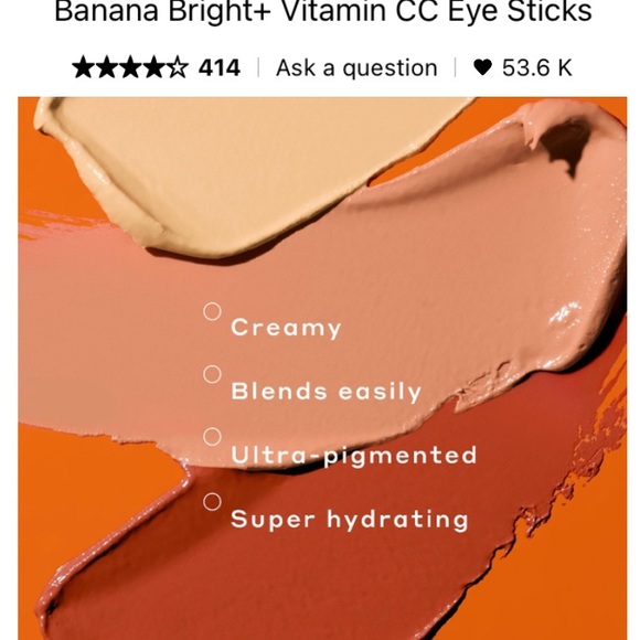 Olehenrksen Banana Bright Vitamin CC Stick in Pumpkin - Picture 3 of 11